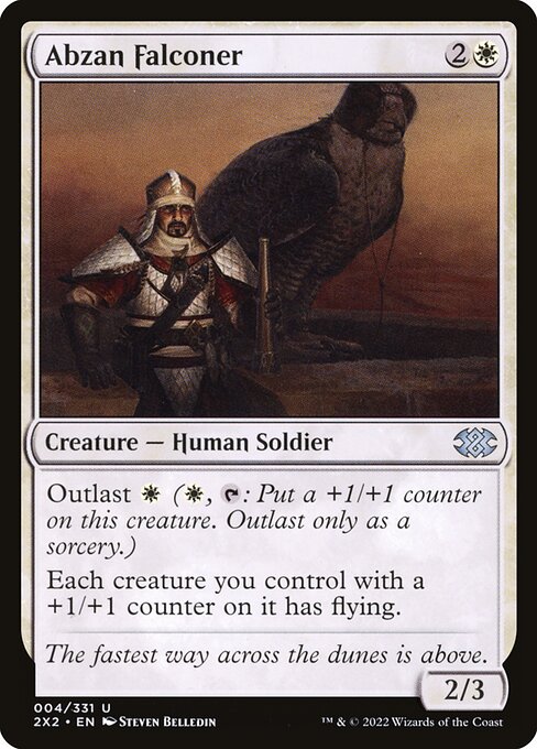 Abzan Falconer – Double Masters 2022 – 2X2 4 – English Magic card Main image