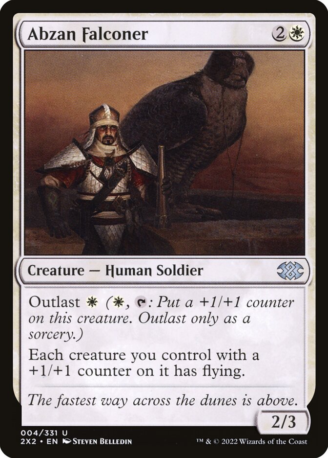 Abzan Falconer - Double Masters 2022 (Uncommon) [2X2-4] Image principale du produit