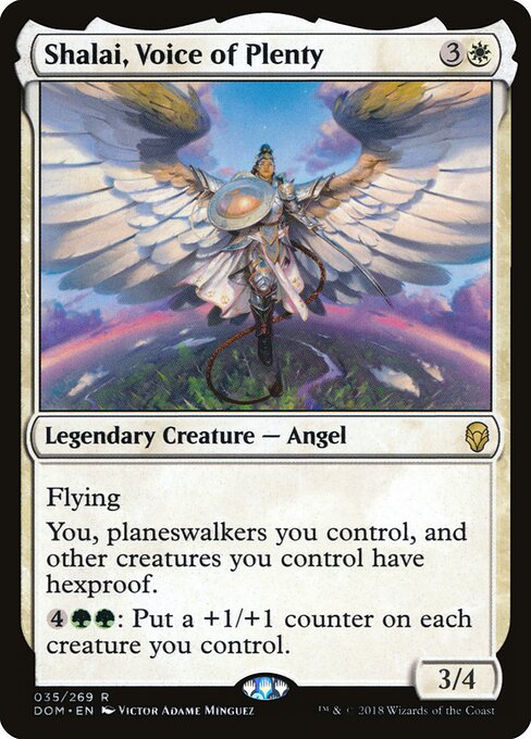 Shalai, Voice of Plenty – Dominaria (DOM-35) Magic: The Gathering card