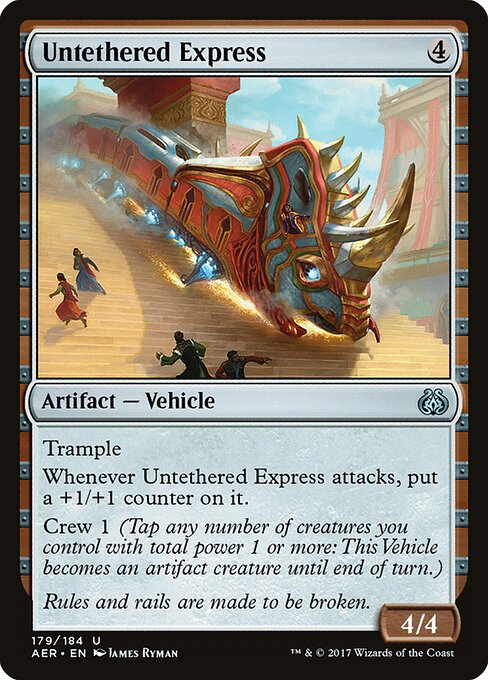 Untethered Express – Aether Revolt (AER-179) Magic: The Gathering card | LC-REM-20260804-15150646985036-dba729d8-fd5e-4183-806a-0997f443a58f