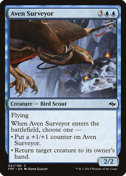 Aven Surveyor – Fate Reforged (FRF-31) Magic: The Gathering card Main image