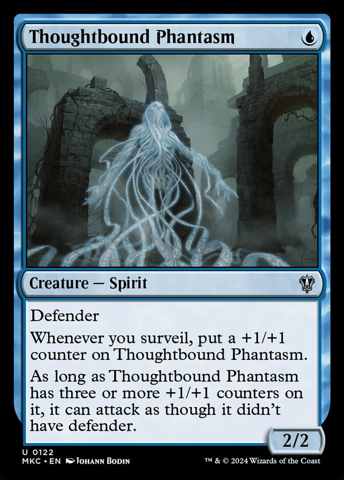 Thoughtbound Phantasm - Commander: Murders at Karlov Manor (Uncommon) [MKC-122]