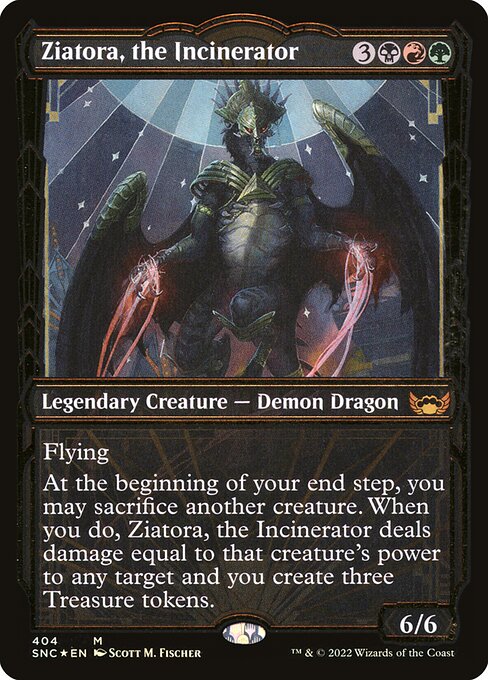 Ziatora, the Incinerator – Streets of New Capenna (SNC-404) Magic: The Gathering card | LC-REM-20260804-15383696900428-dbd6b307-c3a5-4dfd-b137-e1077700c51f