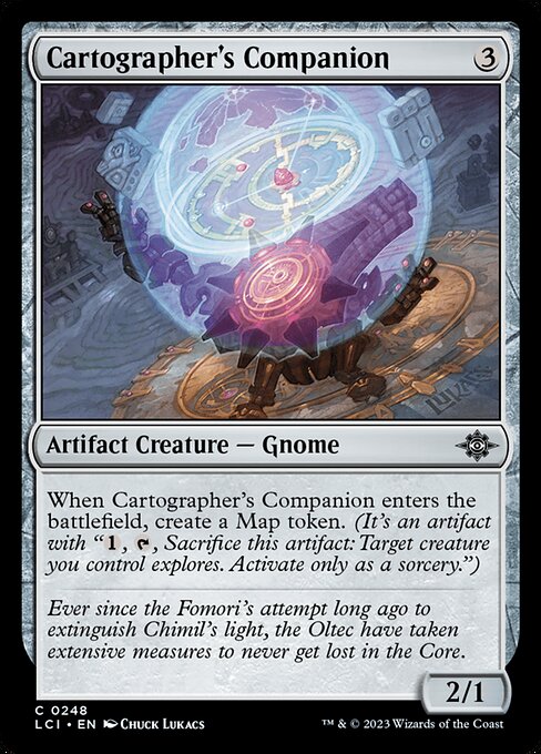 Cartographer's Companion – The Lost Caverns of Ixalan (LCI-248) Magic: The Gathering card