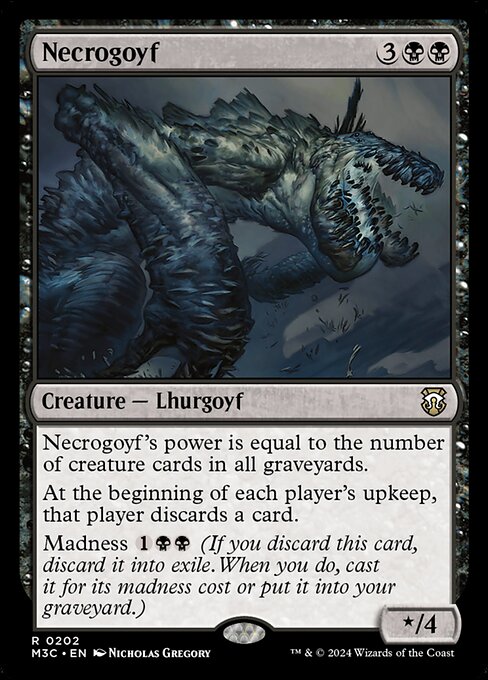 Necrogoyf – Commander: Modern Horizons 3 (M3C-202) Magic: The Gathering card Immagine principale del prodotto
