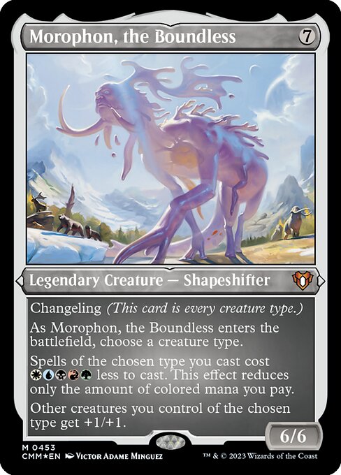 Morophon, the Boundless – Commander Masters (CMM-453) Magic: The Gathering card | LC-REM-20260804-15376405463372-dbf0e27d-9b68-44dc-82ff-53d6817fb9d5 Immagine principale del prodotto