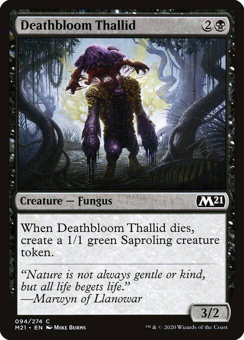 Deathbloom Thallid – Core Set 2021 (M21-94) Magic: The Gathering card | LC-REM-20260804-15711432769868-dc4513e1-9978-44ce-b7a5-4e2b5b63ad9e