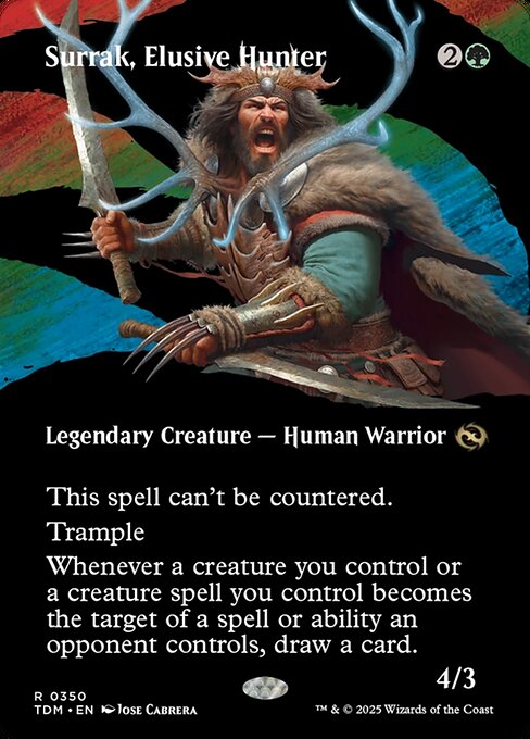 Surrak, Elusive Hunter – Tarkir: Dragonstorm (TDM-350) Magic: The Gathering card | LC-REM-20260804-15401874719052-dc80d937-a166-42e7-a7b3-56150e11d27e Hoofdafbeelding
