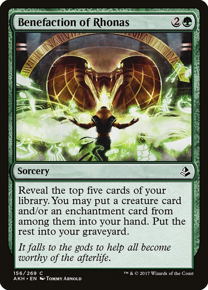 Benefaction of Rhonas - Amonkhet (Common) [AKH-156]