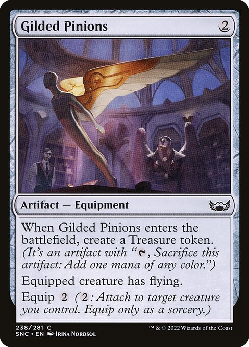 Gilded Pinions – Streets of New Capenna (SNC-238) Magic: The Gathering card | LC-REM-20260804-15909432426828-dca8554a-f74c-4d2d-95b6-ef6e74431d7c
