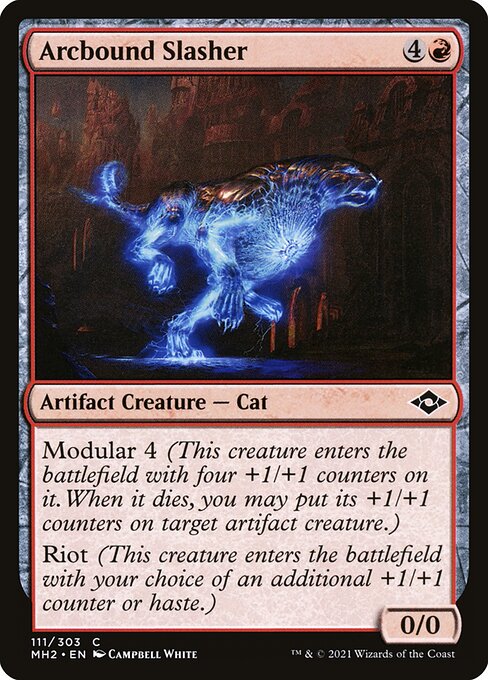 Arcbound Slasher – Modern Horizons 2 (MH2-111) Magic: The Gathering card Immagine principale del prodotto
