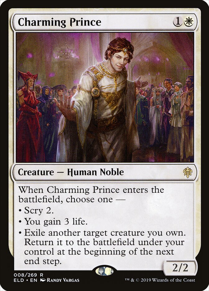 Charming Prince - Throne of Eldraine (Rare) [ELD-8]