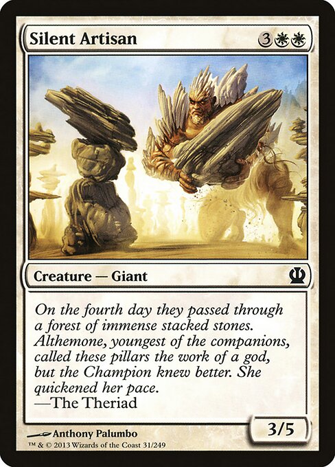 Silent Artisan – Theros (THS-31) Magic: The Gathering card Hauptbild
