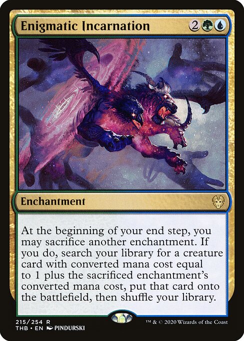 Enigmatic Incarnation – Theros Beyond Death (THB-215) Magic: The Gathering card | LC-REM-20260804-15151524315468-dd116c0b-0404-42ba-978f-7044b1a03d90