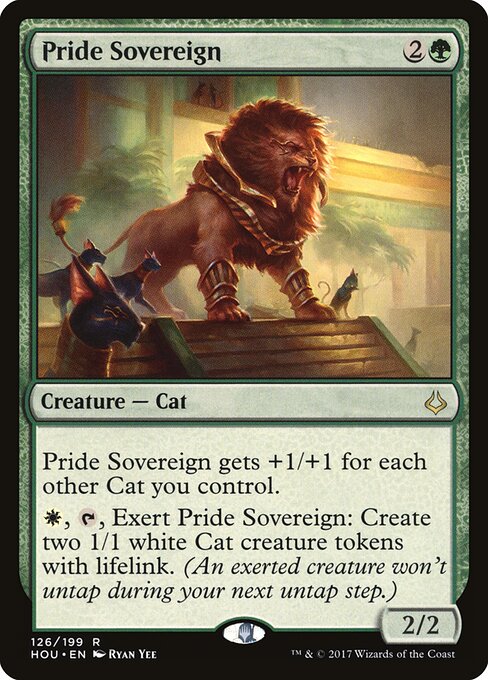 Pride Sovereign – Hour of Devastation (HOU-126) Magic: The Gathering card
