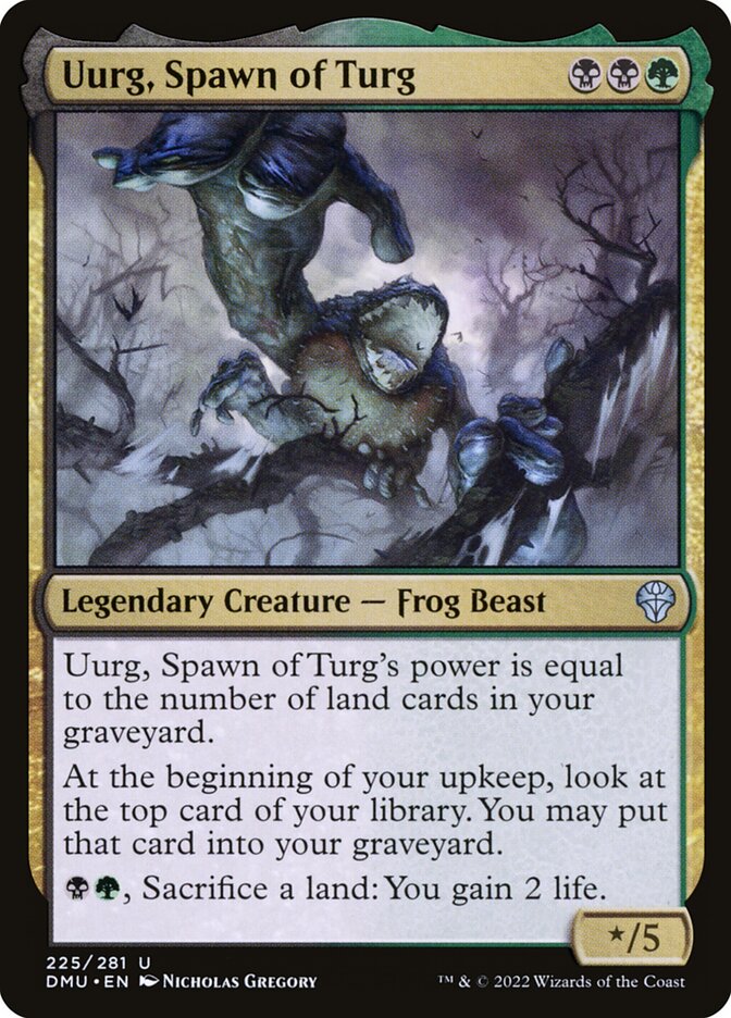 Uurg, Spawn of Turg - Dominaria United (Uncommon) [DMU-225]
