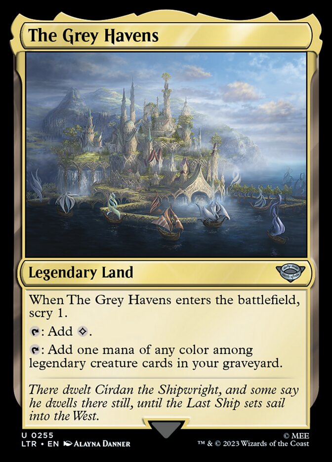 The Grey Havens - The Lord of the Rings: Tales of Middle-earth (Uncommon) [LTR-255] Imagen principal del producto