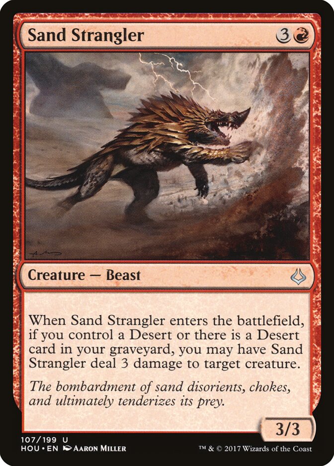 Sand Strangler - Hour of Devastation (Uncommon) [HOU-107]