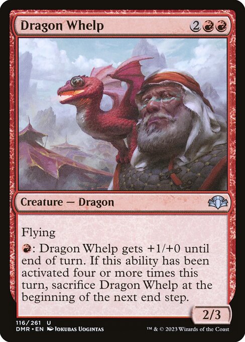 Dragon Whelp – Dominaria Remastered (DMR-116) Magic: The Gathering card
