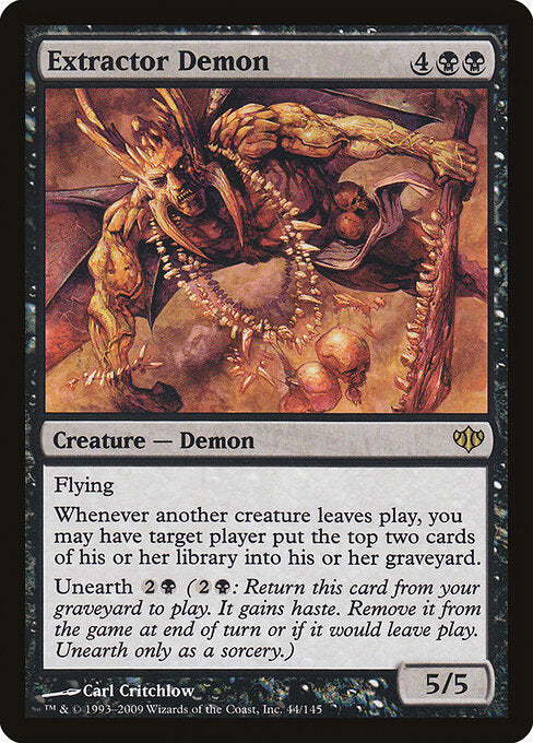 Extractor Demon – Conflux (CON-44) Magic: The Gathering card | LC-REM-20260804-15150821015884-dd7a382a-04ef-49d1-8cd6-1f587faa43cd