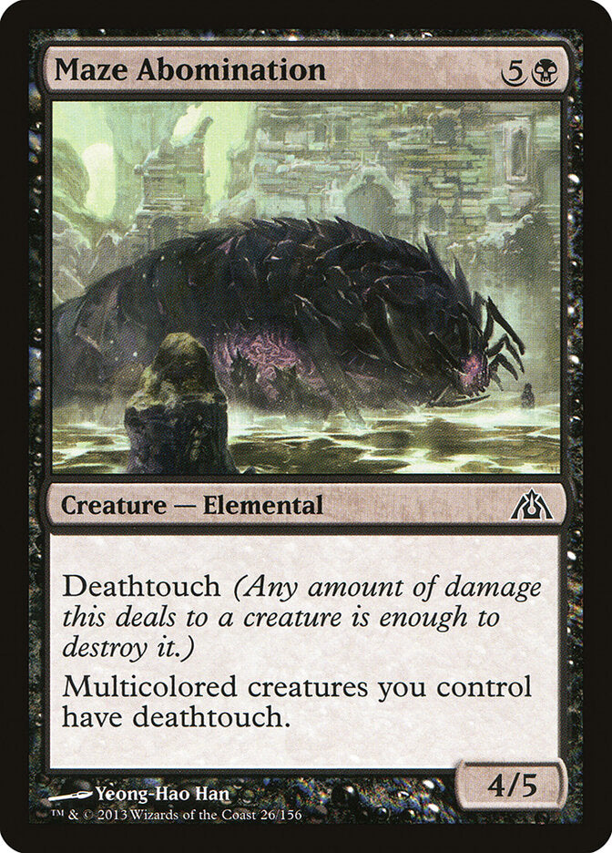 Maze Abomination - Dragon's Maze (Common) [DGM-26]