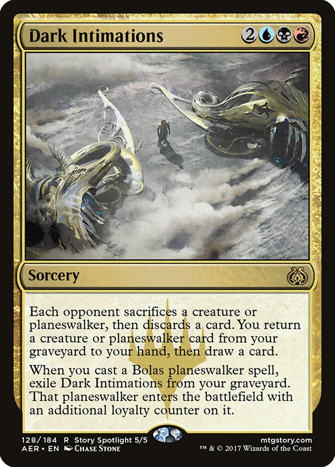Dark Intimations - Aether Revolt (Rare) [AER-128] Imagen principal del producto