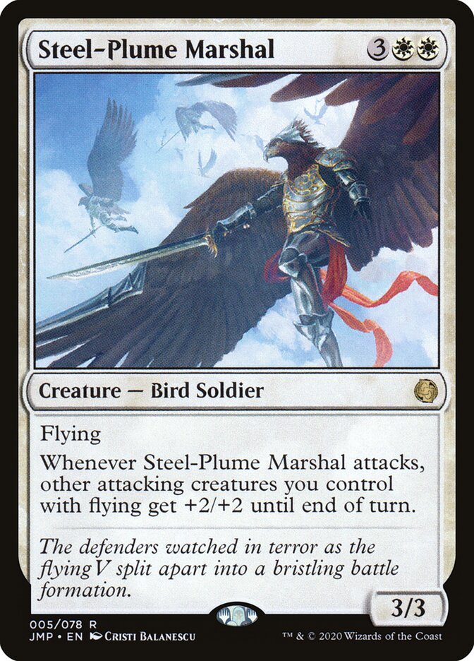 Magic-kaart Steel-Plume Marshal JMP-5 uit Jumpstart (Rare) Main image