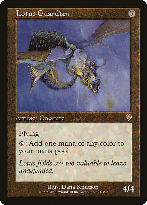 Lotus Guardian – Invasion (INV-305) Magic: The Gathering card Main image