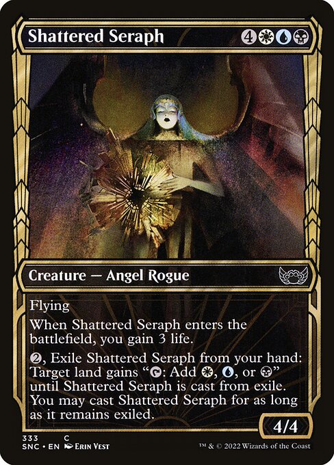 Shattered Seraph – Streets of New Capenna (SNC-333) Magic: The Gathering card | LC-REM-20260804-15383503864140-de23dfcb-9e17-42bf-9a86-f9e3ce8b4b9c