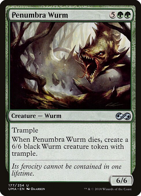 Penumbra Wurm – Ultimate Masters (UMA-177) Magic: The Gathering card | LC-REM-20260804-15909429477708-de4ce98d-0a19-42c5-9ef9-32408da1d2a1