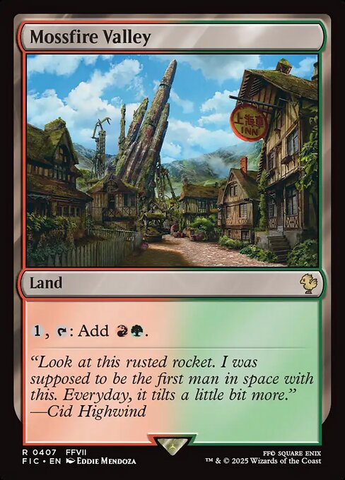 Mossfire Valley – Final Fantasy Commander (FIC-407) Magic: The Gathering card | LC-REM-20260804-15339624366412-de5279fc-2532-4e66-bc44-ca395e106ab0