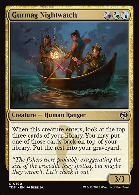 Gurmag Nightwatch – Tarkir: Dragonstorm (TDM-190) Magic: The Gathering card | LC-REM-20260804-15401849192780-de731430-6bbf-4782-953e-b69c46353959