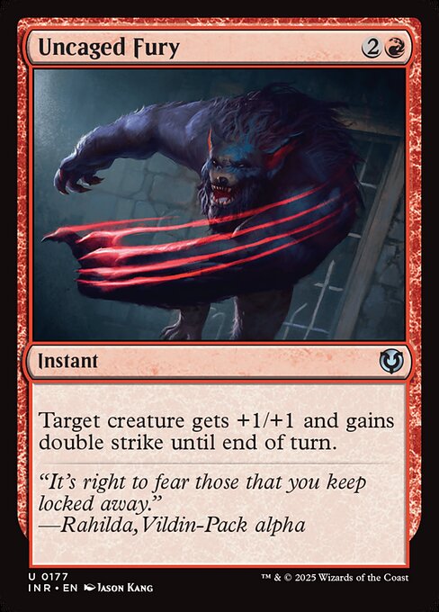 Uncaged Fury – Innistrad Remastered (INR-177) Magic: The Gathering card | LC-REM-20260804-15339696292172-de8f4d5b-ea3c-4d01-b163-2fcfb1bcca8e