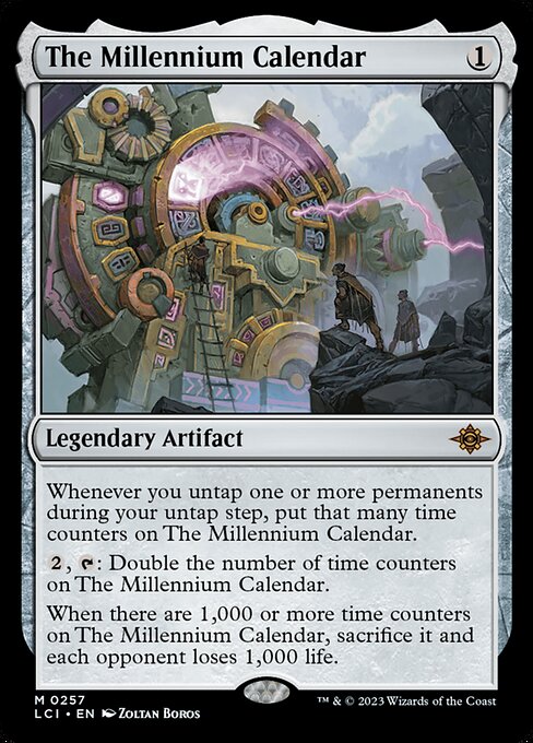 The Millennium Calendar – The Lost Caverns of Ixalan (LCI-257) Magic: The Gathering card | LC-REM-20260804-15393098957132-deabba7f-05ef-41cf-ae3a-d950d051cf1e Hauptbild