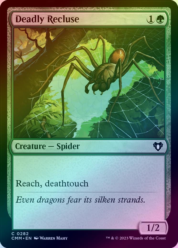 Deadly Recluse (Foil) (CMM)