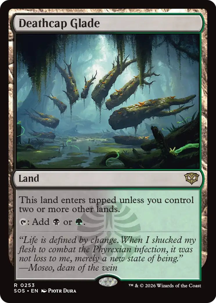 Deathcap Glade – Secrets of Strixhaven 253 – Magic: The Gathering single card | Lichcards Imagen principal del producto