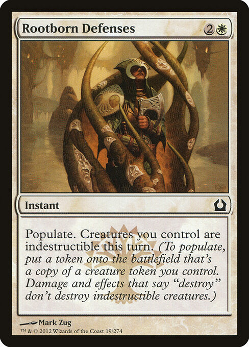 Rootborn Defenses – Return to Ravnica (RTR-19) Magic: The Gathering card Image principale du produit