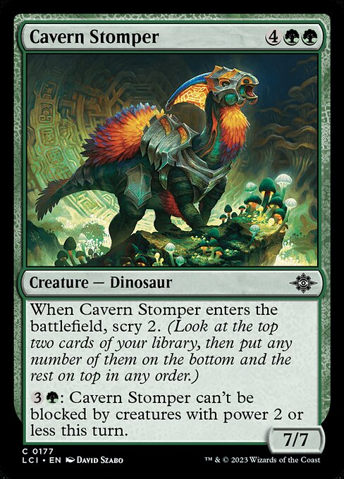 Cavern Stomper – The Lost Caverns of Ixalan (LCI-177) Magic: The Gathering card