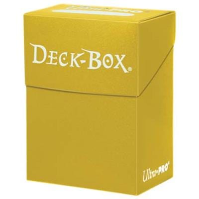 Deckbox solid Yellow 0074427824761 Hover Image