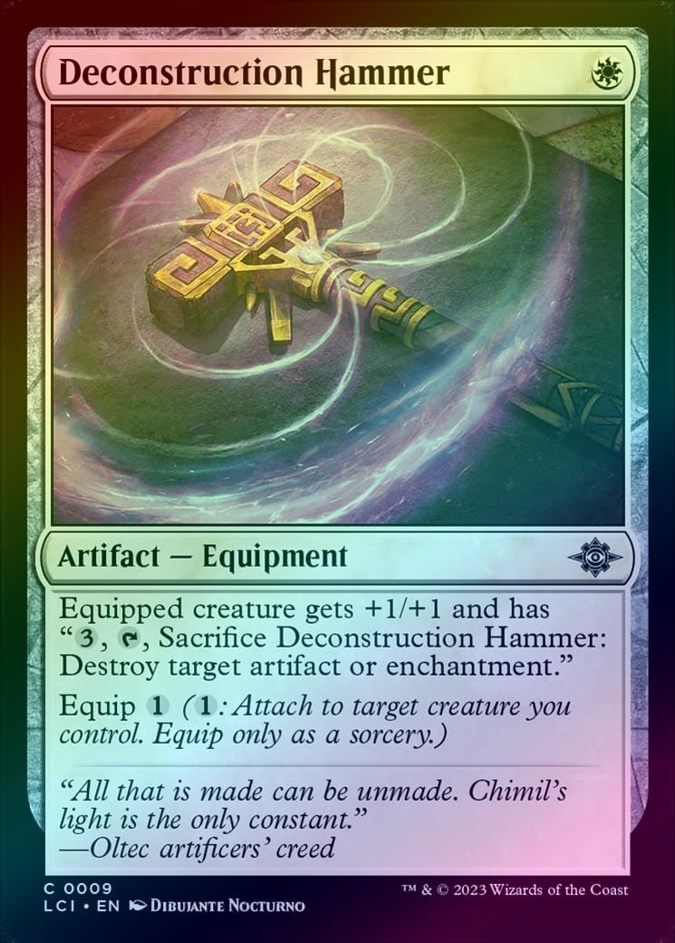 Deconstruction Hammer (Foil) (LCI)