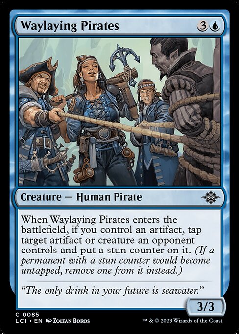 Waylaying Pirates – The Lost Caverns of Ixalan (LCI-85) Magic: The Gathering card | LC-REM-20260804-15393090732364-ded2bb06-7163-47fe-bede-9c192c9b8952 Hauptbild