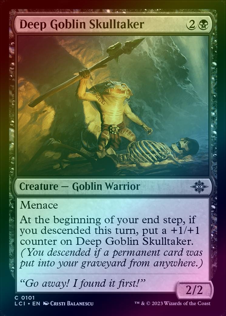 Deep Goblin Skulltaker (Foil) (LCI)