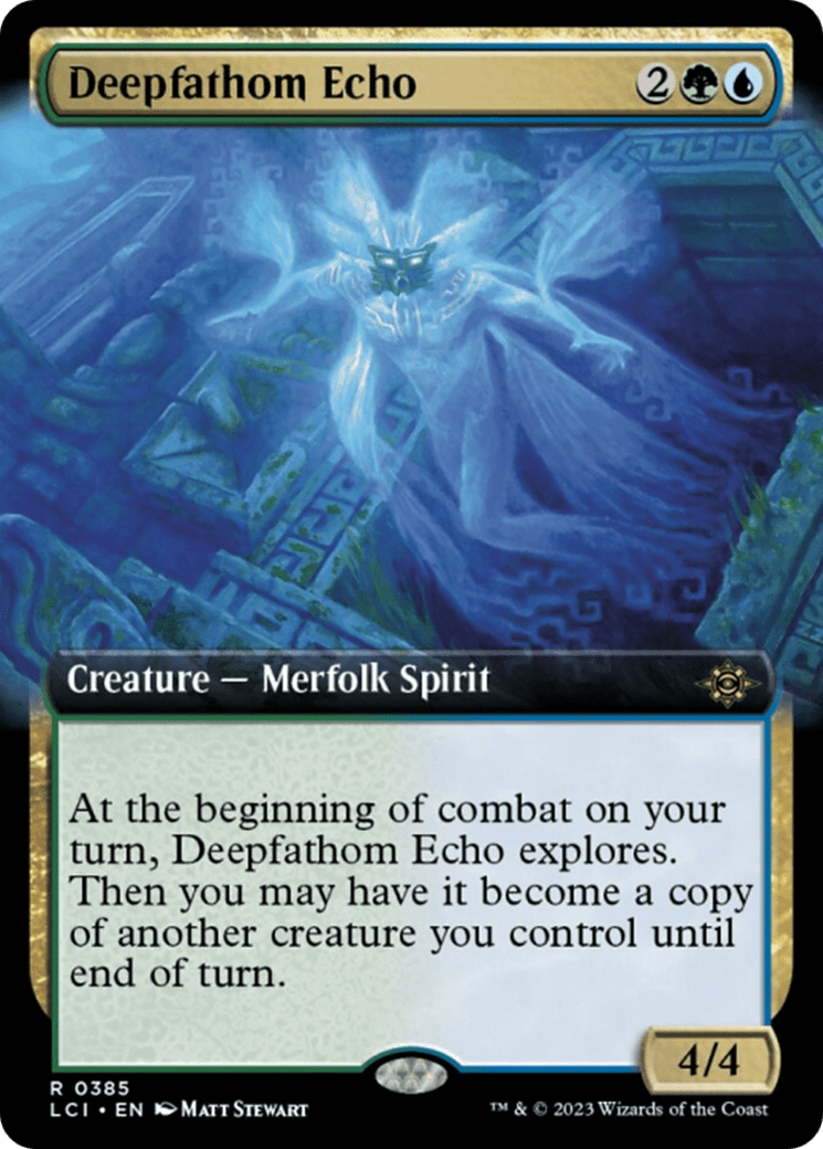 Deepfathom Echo - Extended Art (LCI)