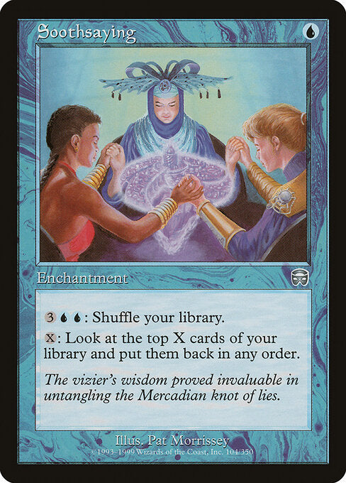 Soothsaying – Mercadian Masques (MMQ-104) Magic: The Gathering card | LC-REM-20260804-15521986052428-def384ff-1b6f-4c4f-8151-3c72c29b63ce