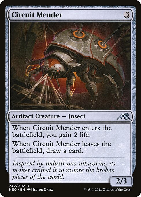 Circuit Mender – Kamigawa: Neon Dynasty (NEO-242) Magic: The Gathering card | LC-REM-20260804-15610415808844-defaeb68-3f8a-4740-b13f-8c71c7e9c8b4 Hauptbild