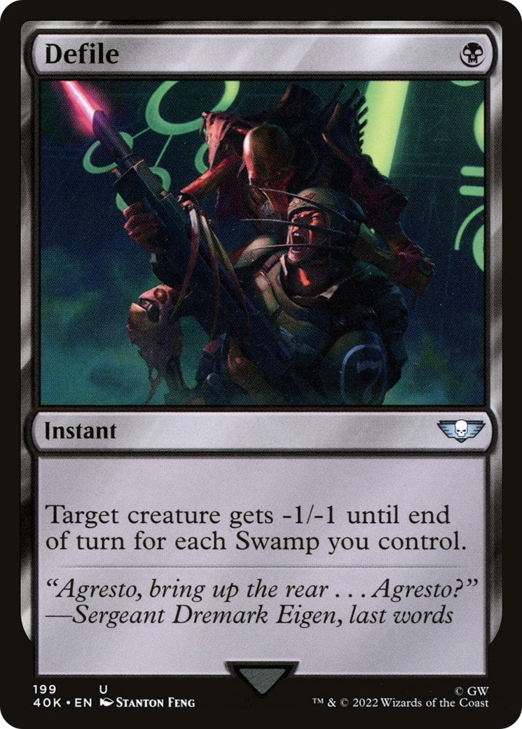 Defile – Universes Beyond: Warhammer 40,000 199 – Magic: The Gathering single card | Lichcards Hoofdafbeelding