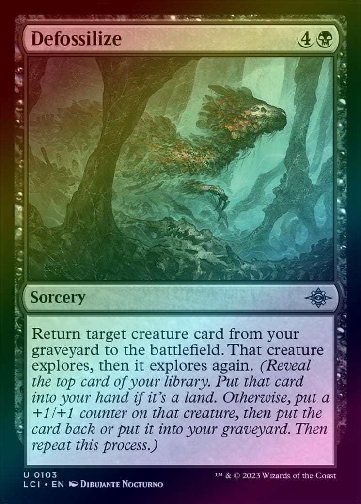 Defossilize (Foil) (LCI)