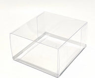 Heldere beschermhoes voor Pokémon booster box – vooraanzicht