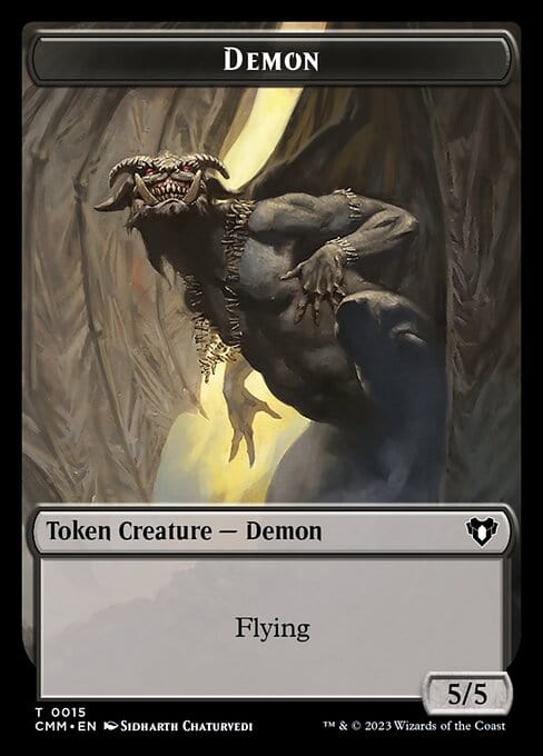 Demon // Soldier Token (TCMM)