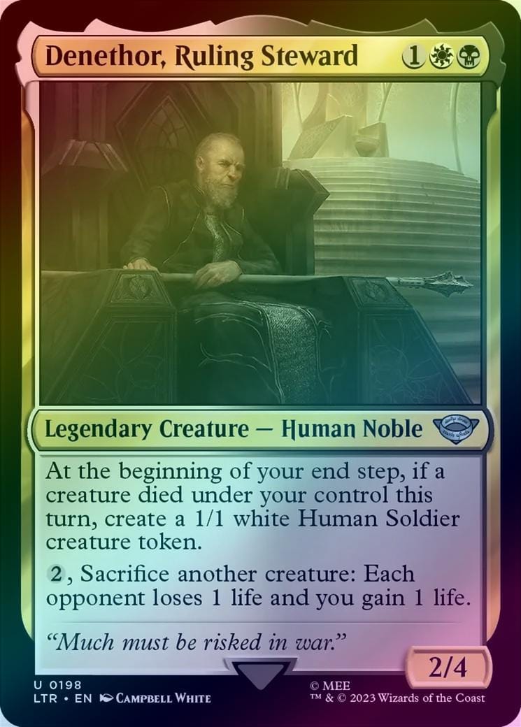 Denethor, Ruling Steward (Foil) (LTR)